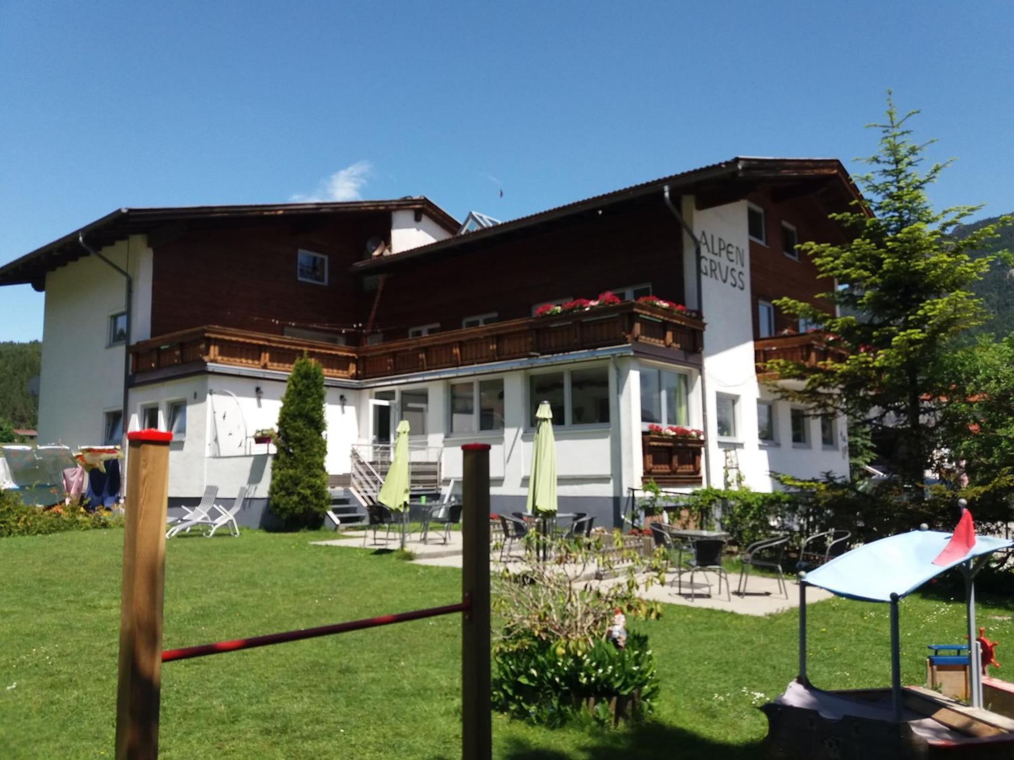 Pension Alpengruss Heiterwang Exterior photo